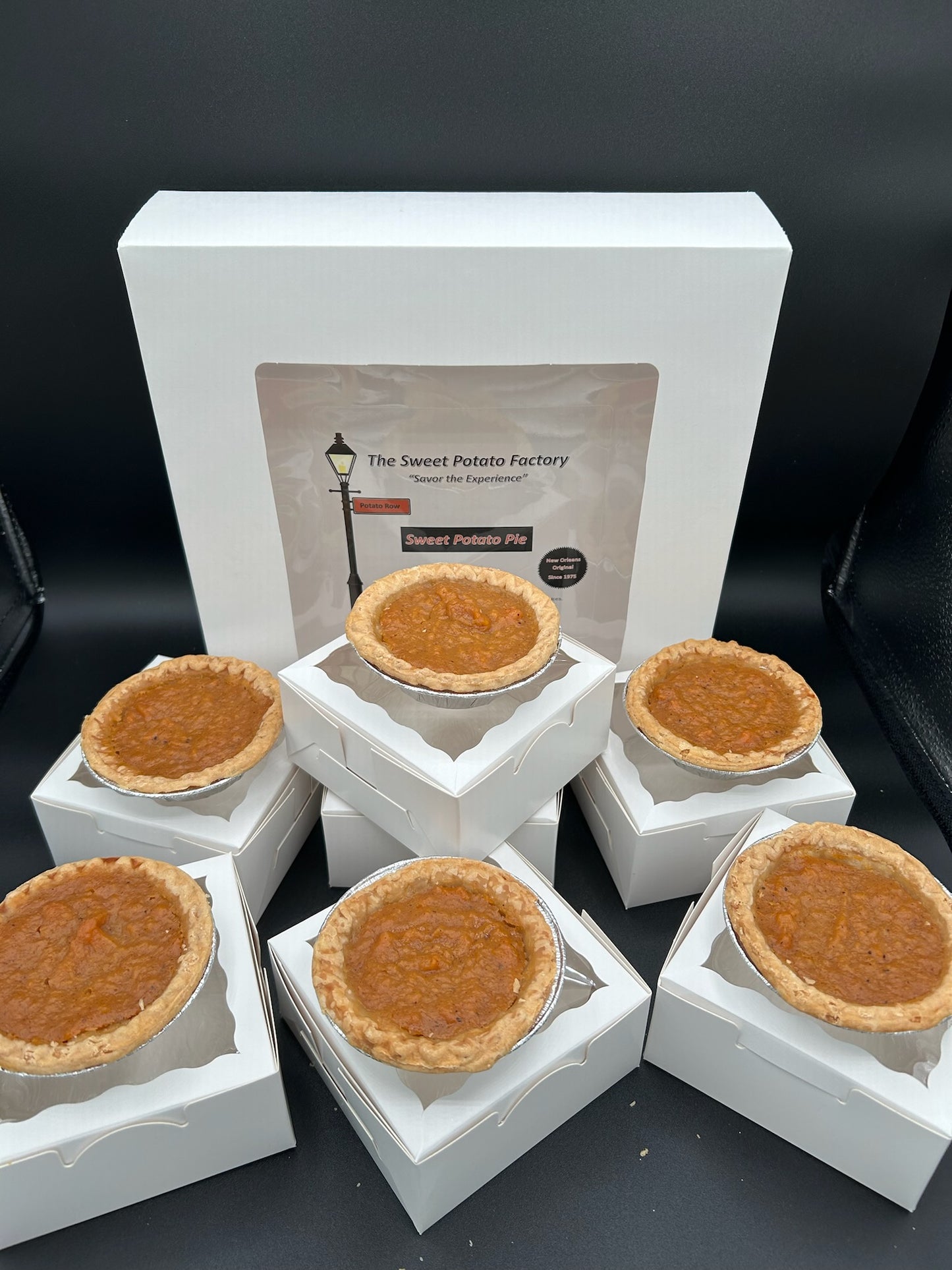 Sweet Potato Pie (3-inch) 6-Pack Tote